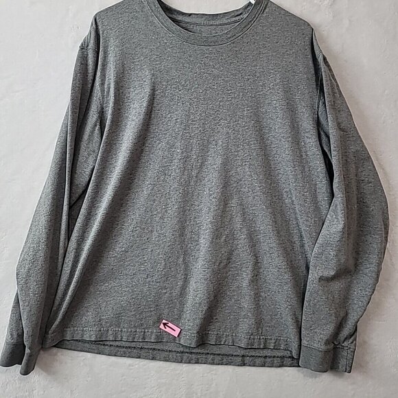 Eddie Bauer Men's Long Sleeve Shirt Size XL Crew Neck Pullover Knit Gray Outdoor - Picture 3 of 13